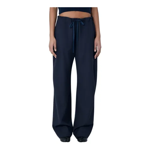 Trousers > Wide Trousers - - Khaite - Modalova