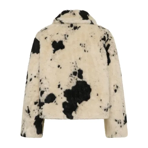 Jackets > Faux Fur & Shearling Jackets - - Soaked in Luxury - Modalova