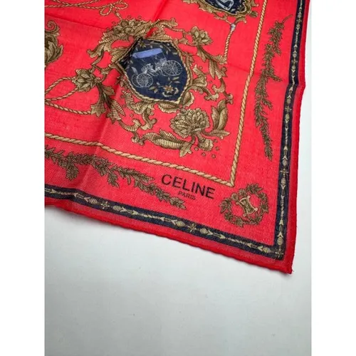 Pre-owned > Pre-owned Accessories > Pre-owned Scarves - - Celine Vintage - Modalova