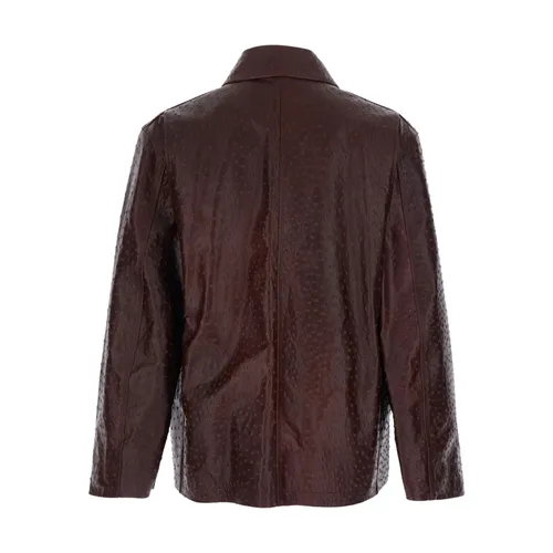 Jackets > Leather Jackets - - Casablanca - Modalova