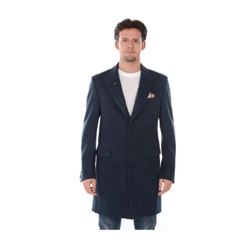 Coats > Single-Breasted Coats - - Daniele Alessandrini - Modalova