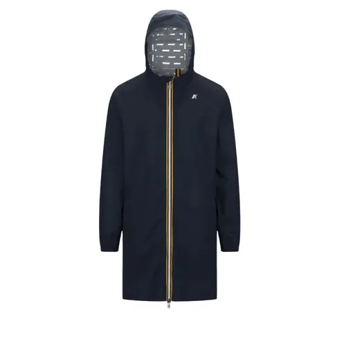 K-Way - Coats > Parkas - Blue - K-Way - Modalova
