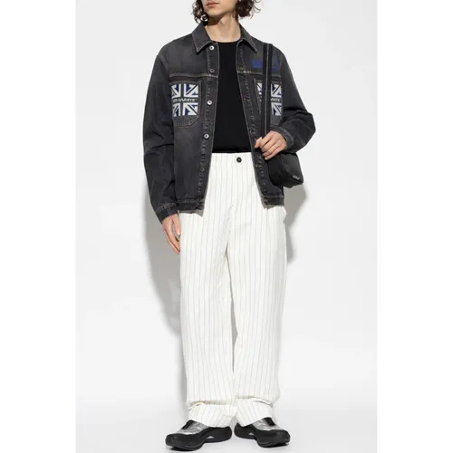 Jackets > Denim Jackets - - Off White - Modalova