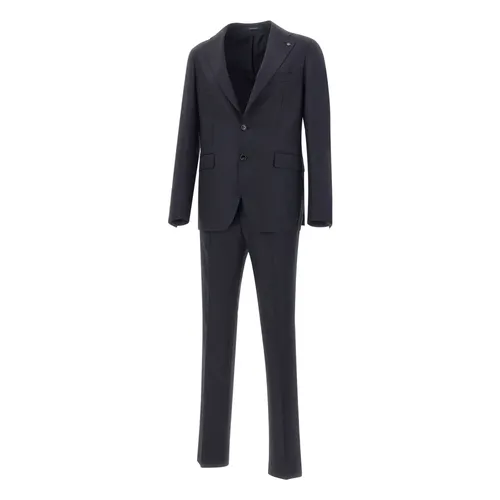 Suits > Suit Sets > Single Breasted Suits - - Tagliatore - Modalova