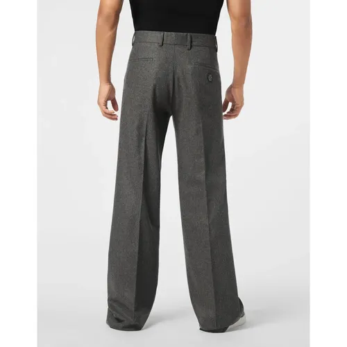 Trousers > Wide Trousers - - Philipp Plein - Modalova