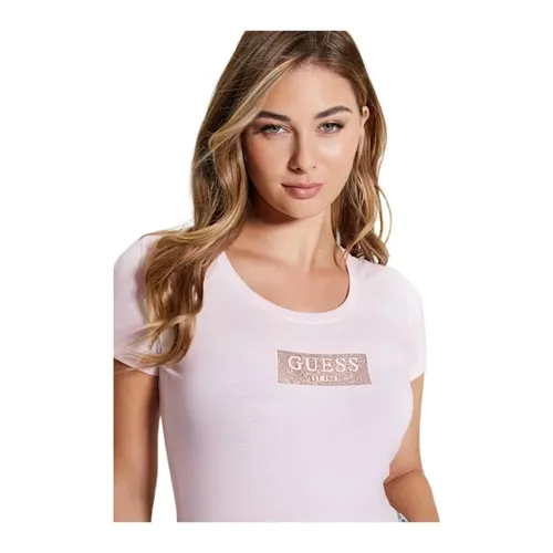 Guess - Tops > T-Shirts - Pink - Guess - Modalova