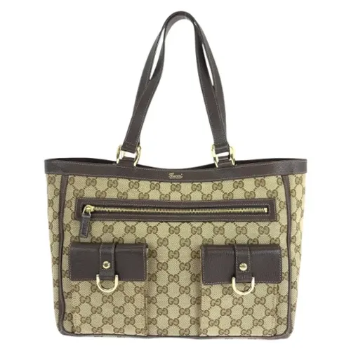 Pre-owned > Pre-owned Bags > Pre-owned Tote Bags - - Gucci Vintage - Modalova