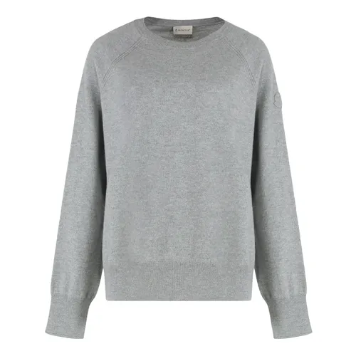 Knitwear > Cashmere Knitwear - - Moncler - Modalova