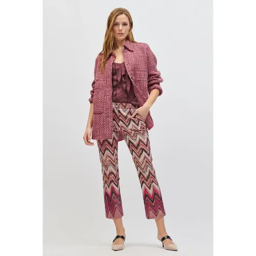 Trousers > Cropped Trousers - - Luisa Cerano - Modalova