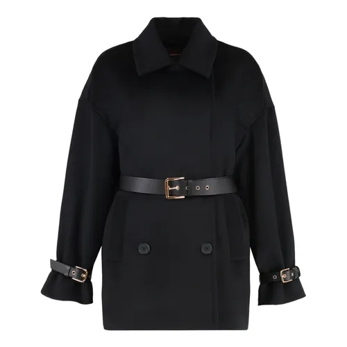 Coats > Belted Coats - - Max Mara Studio - Modalova