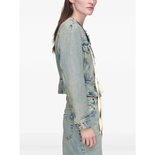 Jackets > Denim Jackets - - Maison Margiela - Modalova