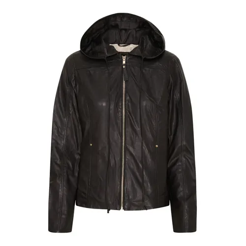 Jackets > Leather Jackets - - Btfcph - Modalova