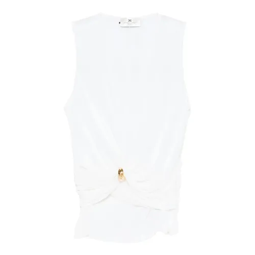 Tops > Sleeveless Tops - - Elisabetta Franchi - Modalova