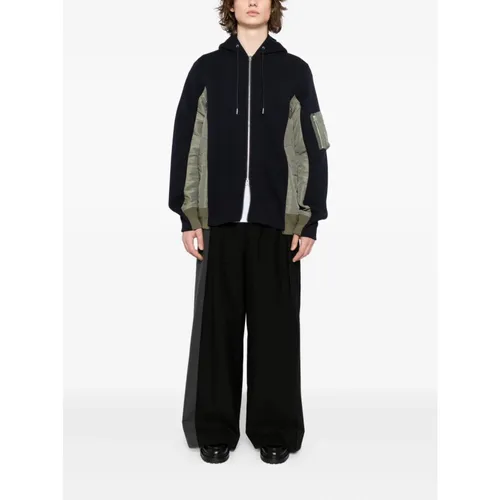 Sweatshirts & Hoodies > Zip-throughs - - Sacai - Modalova