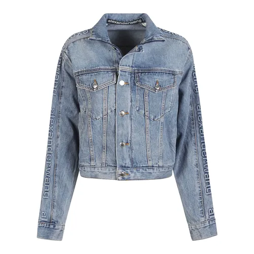 Jackets > Denim Jackets - - Alexander Wang - Modalova