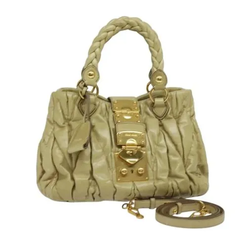 Pre-owned > Pre-owned Bags > Pre-owned Handbags - - Miu Miu Pre-owned - Modalova