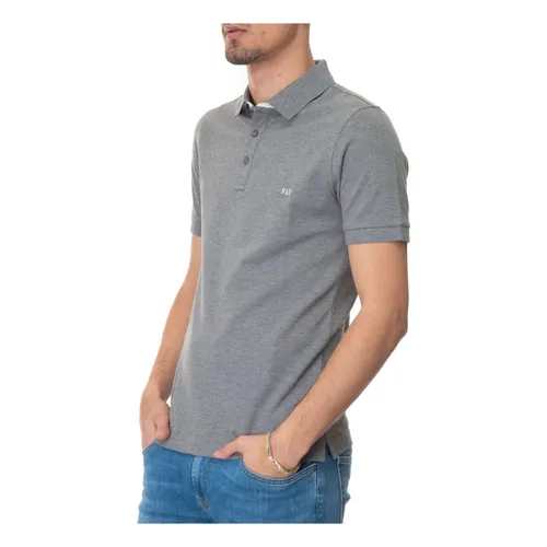 Fay - Tops > Polo Shirts - Gray - Fay - Modalova