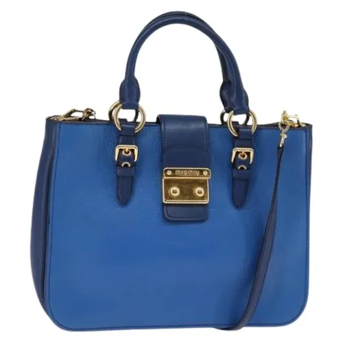 Pre-owned > Pre-owned Bags > Pre-owned Handbags - - Miu Miu Pre-owned - Modalova