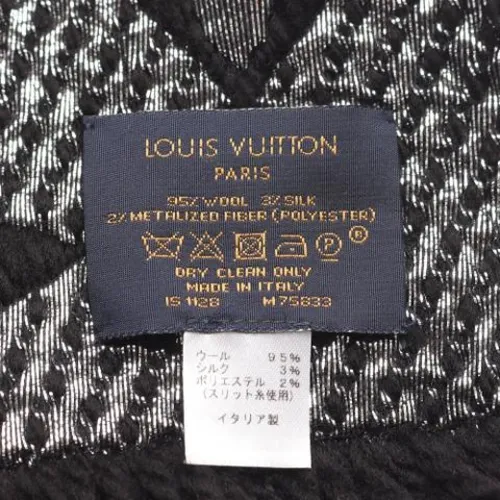 Pre-owned > Pre-owned Accessories > Pre-owned Scarves - - Louis Vuitton Vintage - Modalova