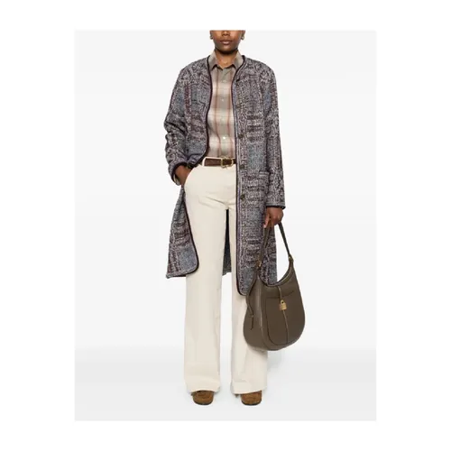 Coats > Single-Breasted Coats - - Etro - Modalova