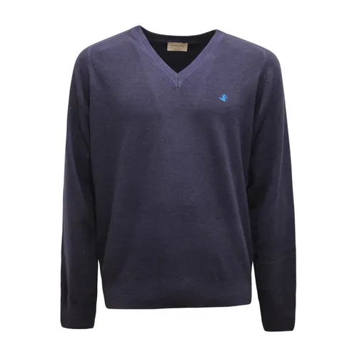 Knitwear > V-neck Knitwear - - Brooksfield - Modalova