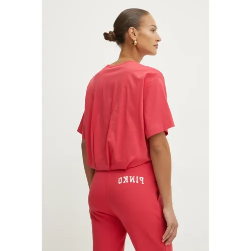 Pinko - Tops > T-Shirts - Red - Pinko - Modalova