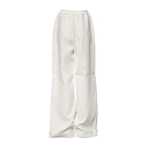 Trousers > Wide Trousers - - Dolce & Gabbana - Modalova