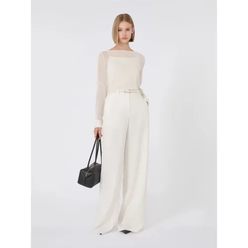 Trousers > Wide Trousers - - Max Mara Studio - Modalova