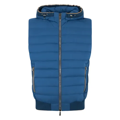 Moorer - Jackets > Vests - Blue - Moorer - Modalova