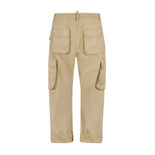 Trousers > Straight Trousers - - Dsquared2 - Modalova