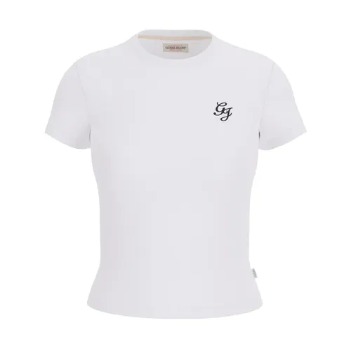 Guess - Tops > T-Shirts - White - Guess - Modalova