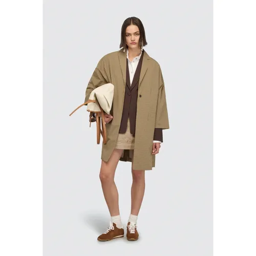 Coats > Single-Breasted Coats - - Semicouture - Modalova