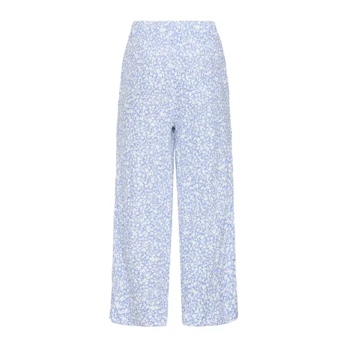 Trousers > Wide Trousers - - Ichi - Modalova