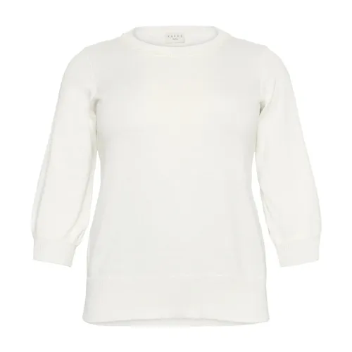Knitwear > Round-neck Knitwear - - Kaffe Curve - Modalova