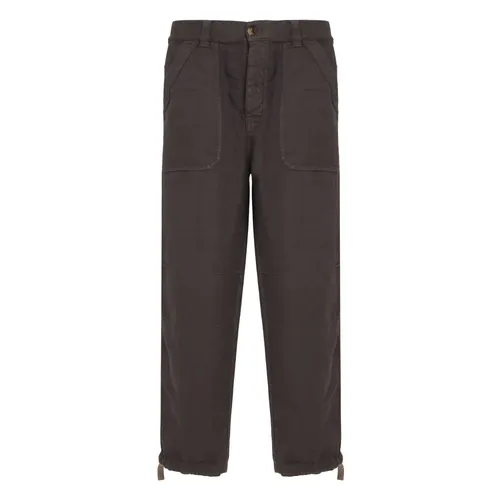 Trousers > Straight Trousers - - Brunello Cucinelli - Modalova