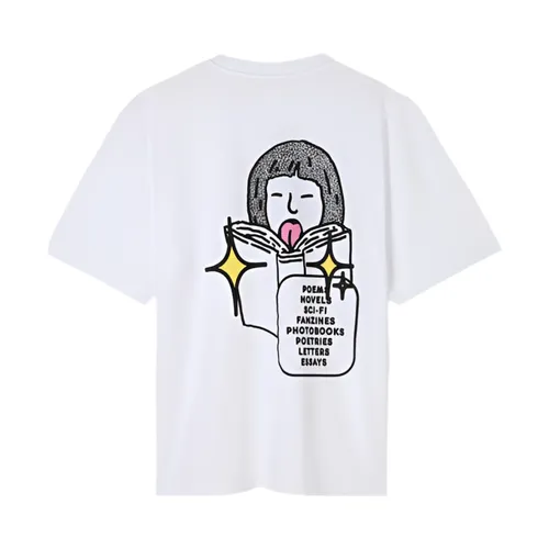 Edwin - Tops > T-Shirts - White - Edwin - Modalova