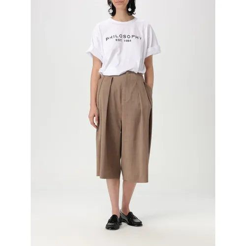 Trousers > Cropped Trousers - - Philosophy di Lorenzo Serafini - Modalova