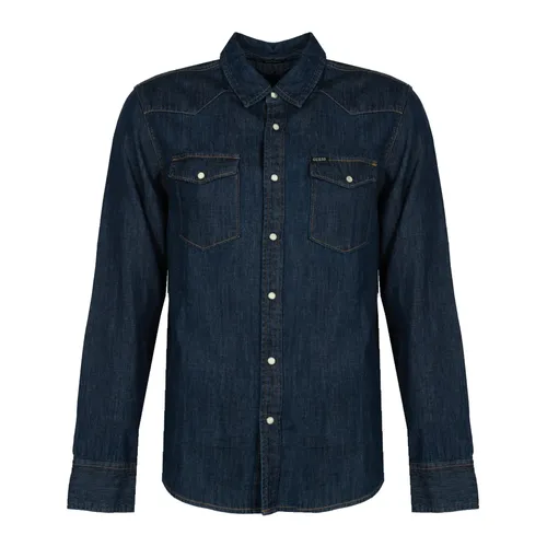 Blouses & Shirts > Denim Shirts - - Guess - Modalova