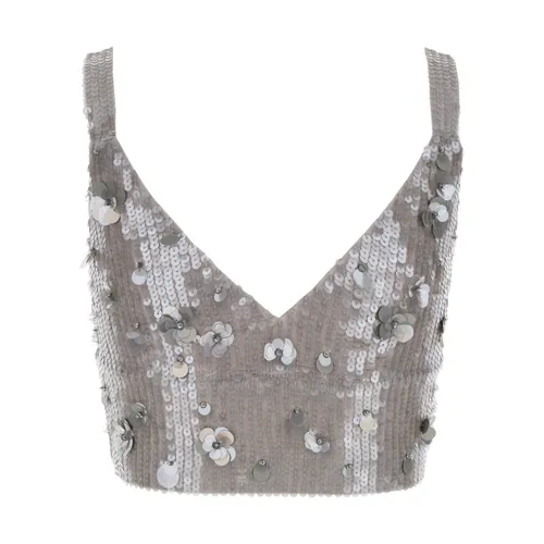Tops > Sleeveless Tops - - P.a.r.o.s.h. - Modalova