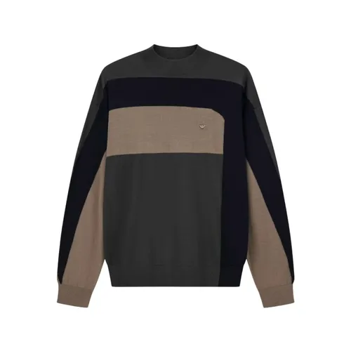 Knitwear > Round-neck Knitwear - - Emporio Armani - Modalova