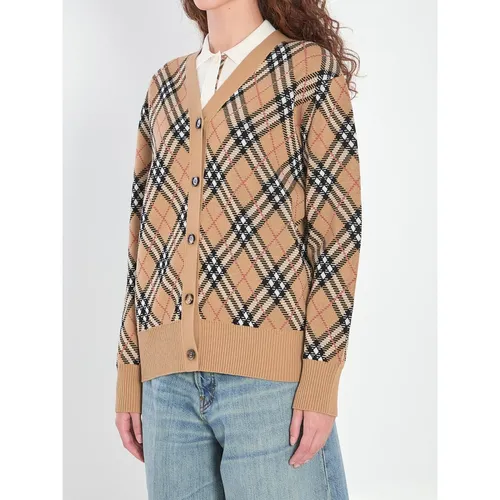 Knitwear > Cardigans - - Burberry - Modalova