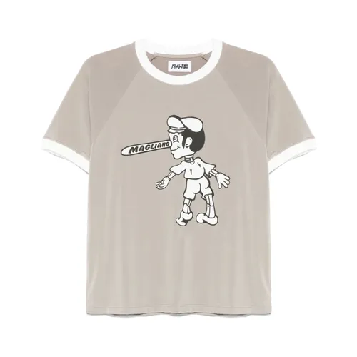 Magliano - Tops > T-Shirts - Gray - Magliano - Modalova