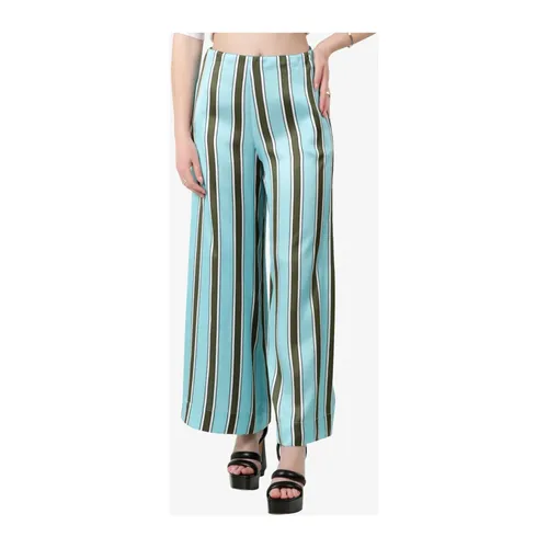 Trousers > Wide Trousers - - Semicouture - Modalova