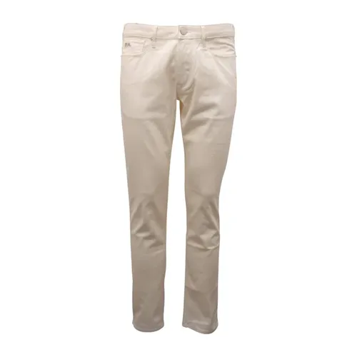 Trousers > Slim-fit Trousers - - Armani - Modalova