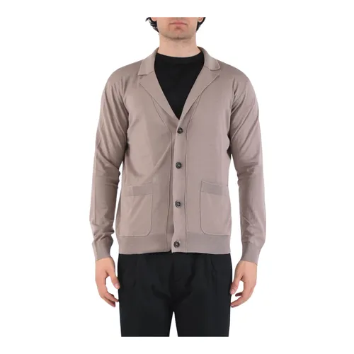 Knitwear > Cardigans - - Paolo Pecora - Modalova