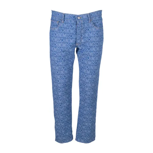 Jeans > Straight Jeans - - Moschino - Modalova