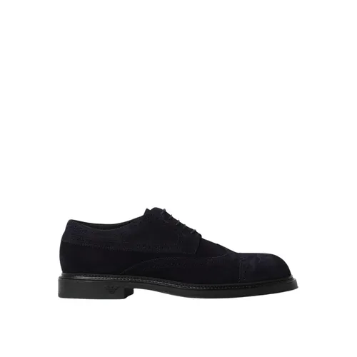 Shoes > Flats > Laced Shoes - - Emporio Armani - Modalova