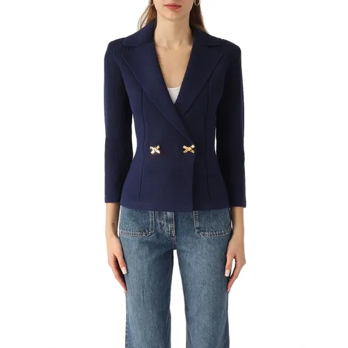 Jackets > Blazers - - Elisabetta Franchi - Modalova