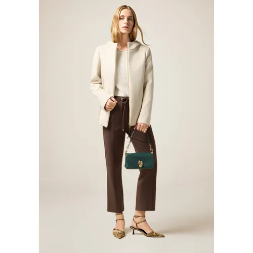 Trousers > Wide Trousers - - Oltre - Modalova