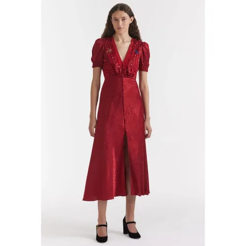 Dresses > Day Dresses > Midi Dresses - - Saloni - Modalova